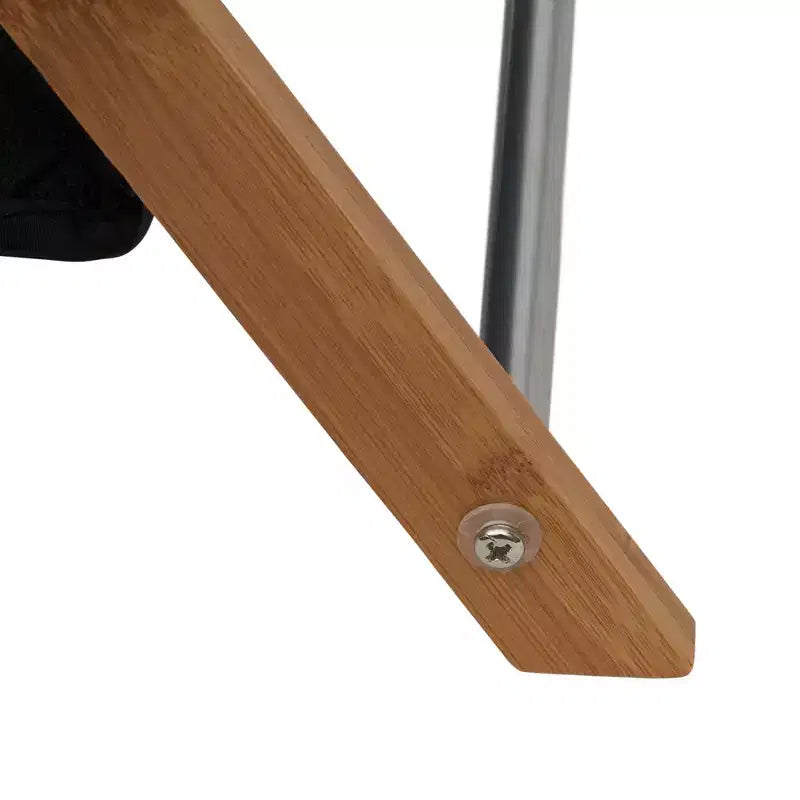 Panier à linge en bambou en X, doublure lavable et cadre en bambou, naturel