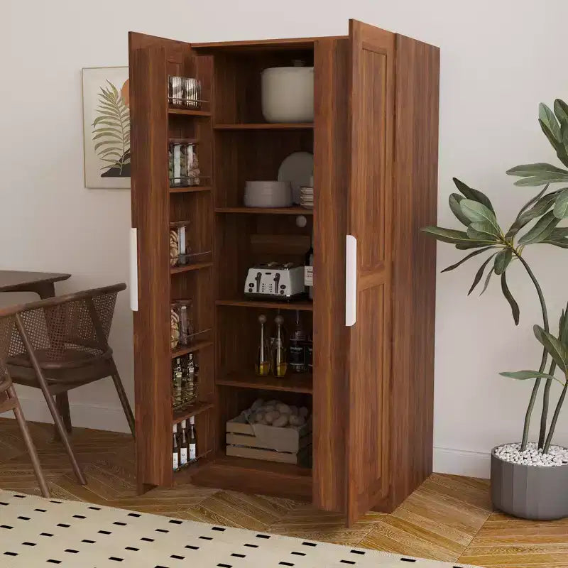 Meuble de rangement pour garde-manger de cuisine, buffet autoportant