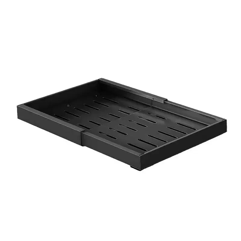 1 Organisateur de placard extensible, coulissant et réglable en largeur, 3 rails, grande taille