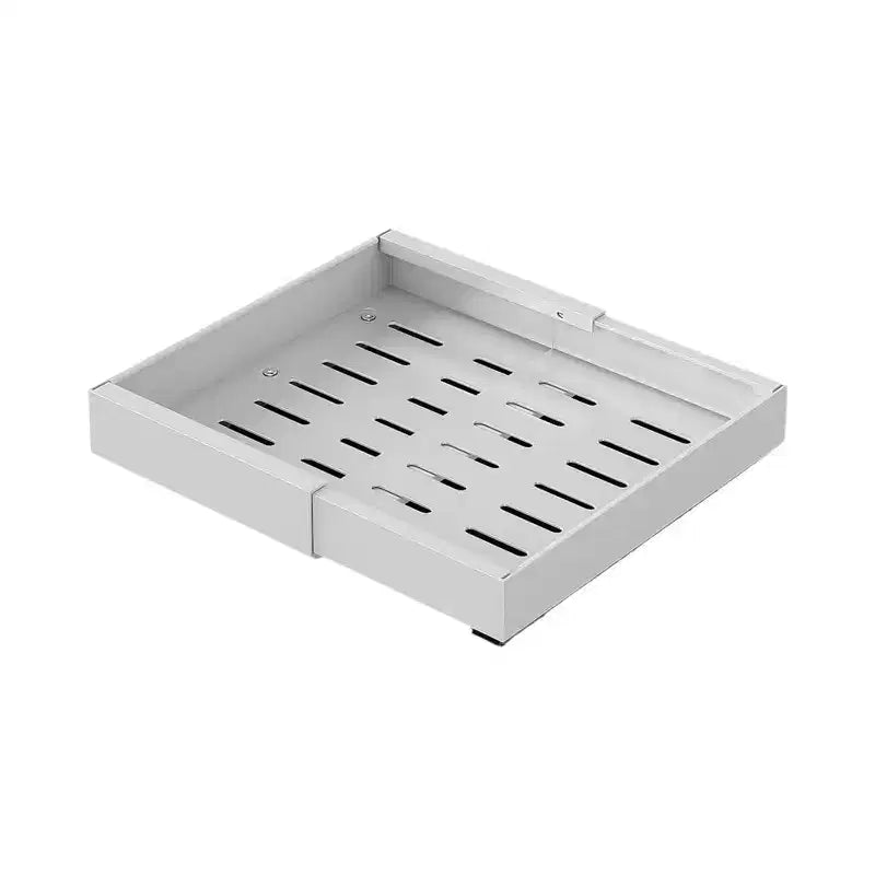 1 Organisateur de placard extensible, coulissant et réglable en largeur, 3 rails, grande taille